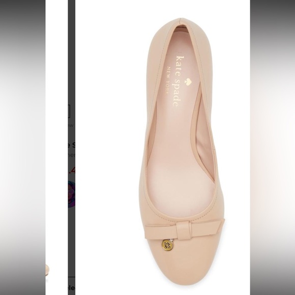 Kate Spade Peach Block Heel Pumps - Picture 5 of 5